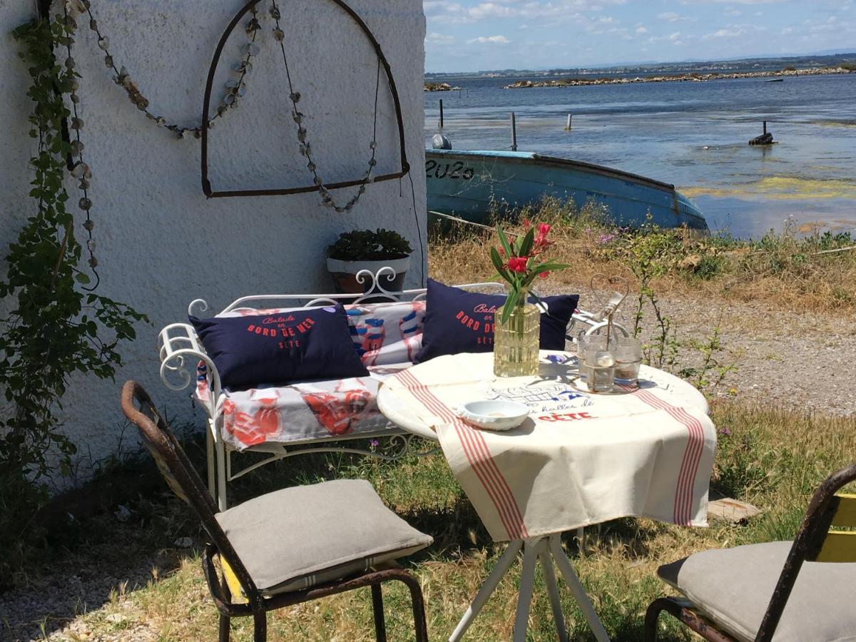 Cabanon De Pecheur En Bord De Lagune Sète Esterno foto